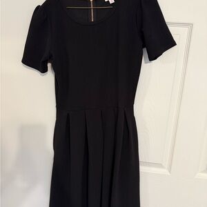 LuLaRoe Classic Black Amelia Midi Dress